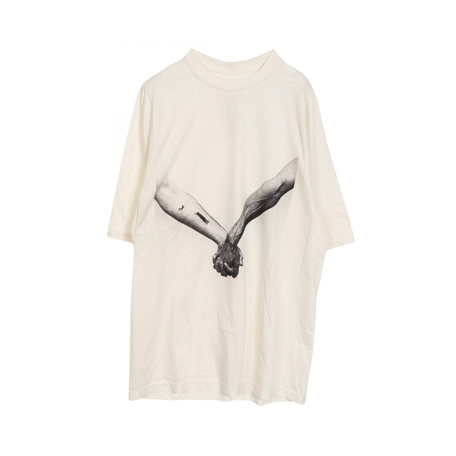 Rick Owens 7 Minutes, Long -Sleeved Cut -And -Sew T Used A