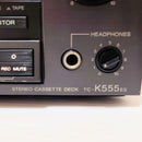 Sony Cd, Md Cassette Decks Tc-K555Es