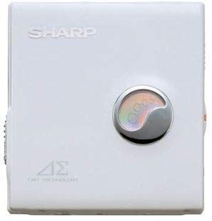 Portable Md Player Sharp Md-Ds30-W 1-Bit Mdlp
