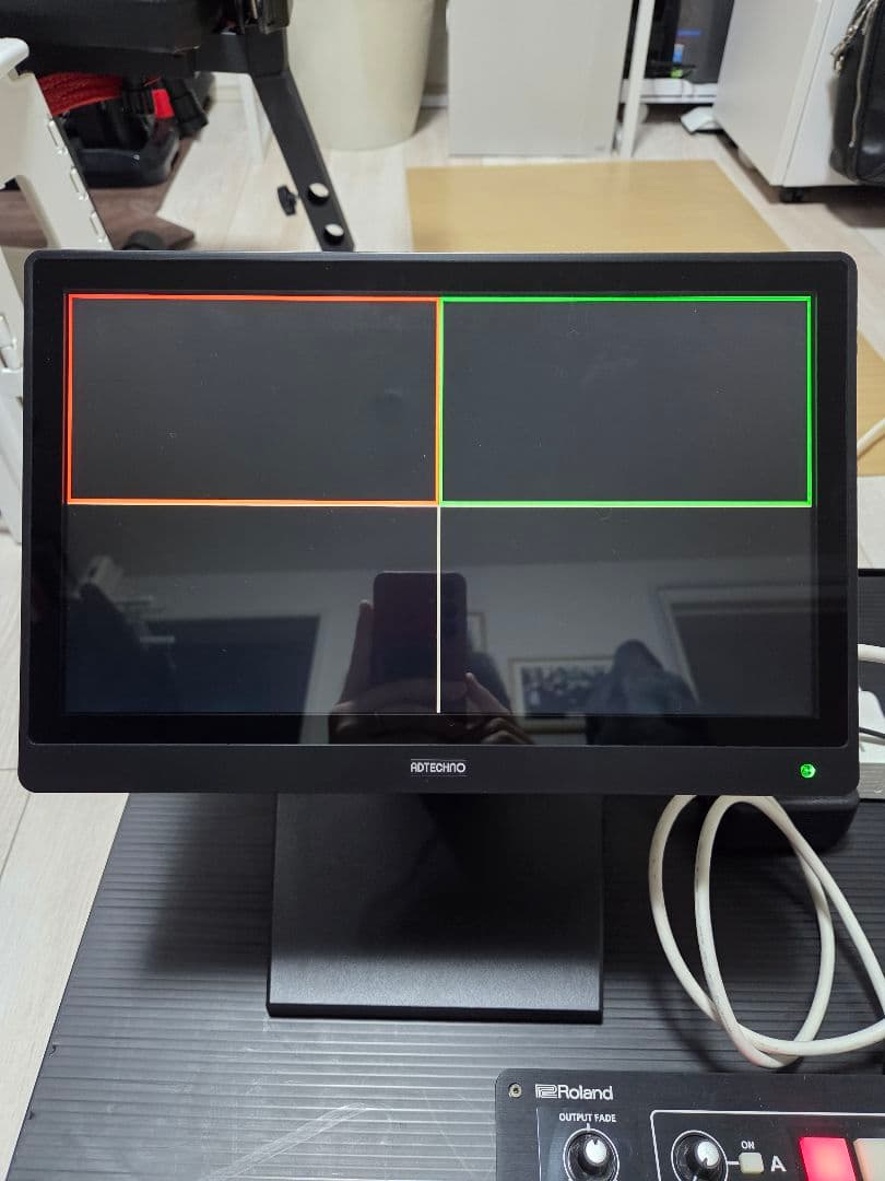 Roland Displays Monitors Adtechno 13.3 Lcd1330 V-1Hd