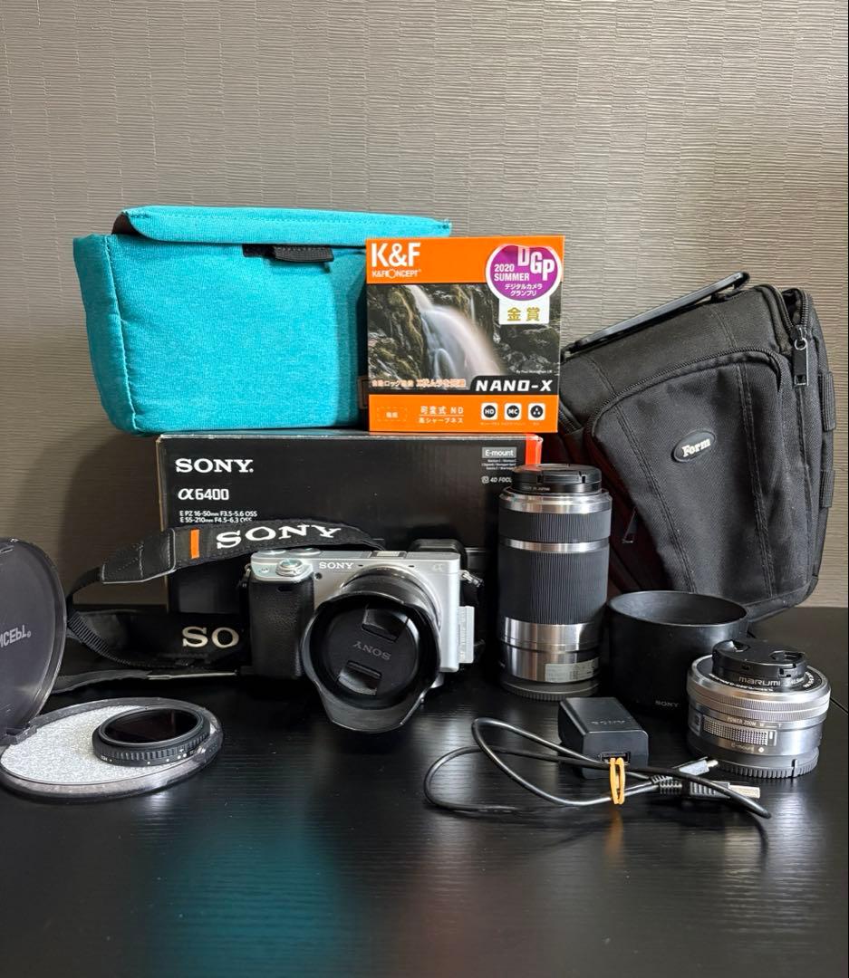 Sony Mirrorless Interchangeable Lens Cameras 6400 +E35F1.8