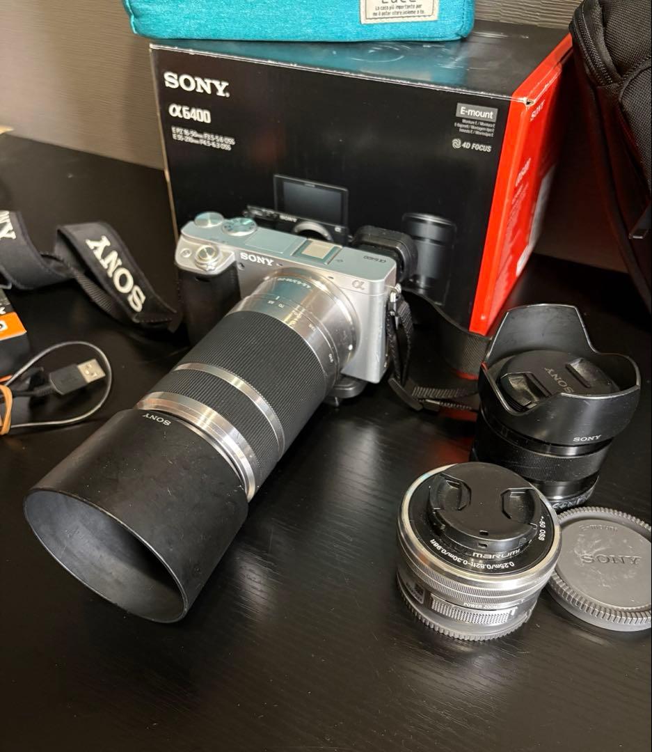 Sony Mirrorless Interchangeable Lens Cameras 6400 +E35F1.8
