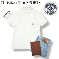 Christian Dior Polo Shirt 90S Sports Ib5024 L