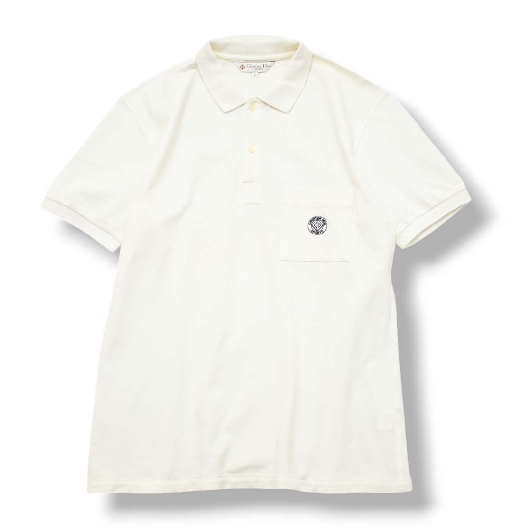 Christian Dior Polo Shirt 90S Sports Ib5024 L