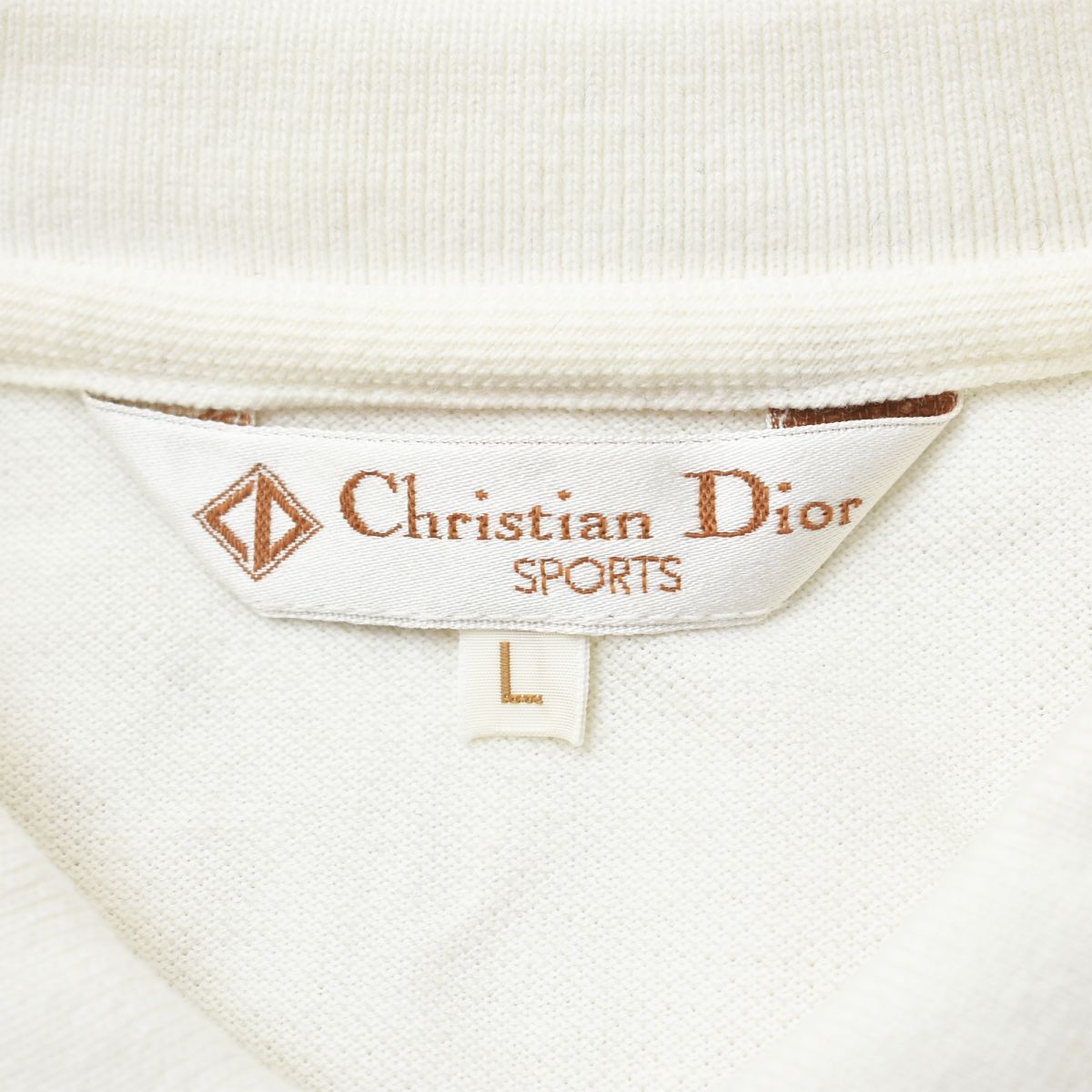 Christian Dior Polo Shirt 90S Sports Ib5024 L