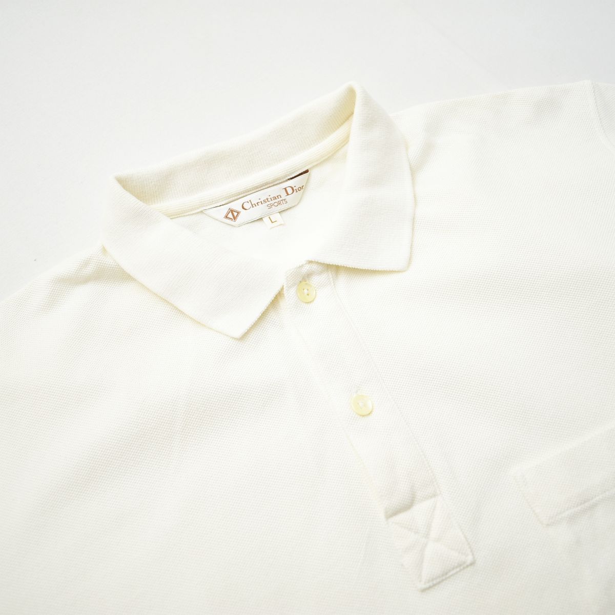 Christian Dior Polo Shirt 90S Sports Ib5024 L