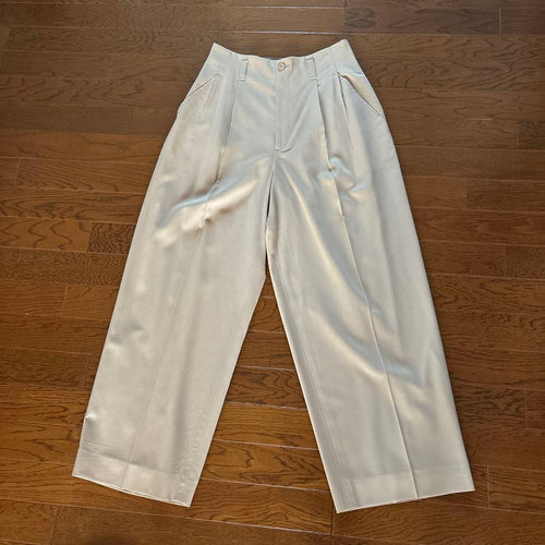 Issey Miyake Wide-Leg Pants Loose-Fitting