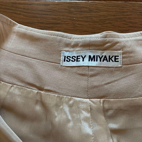 Issey Miyake Wide-Leg Pants Loose-Fitting