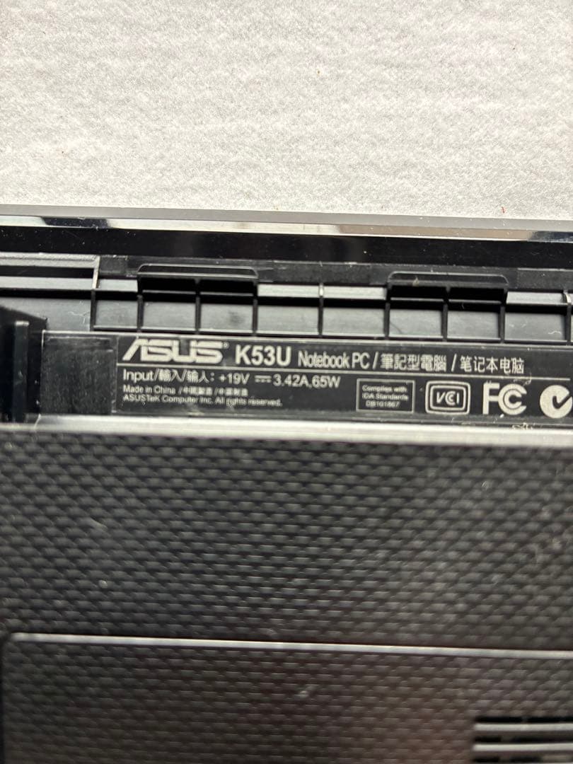 Portátil Asus Windows K53U Windows 10