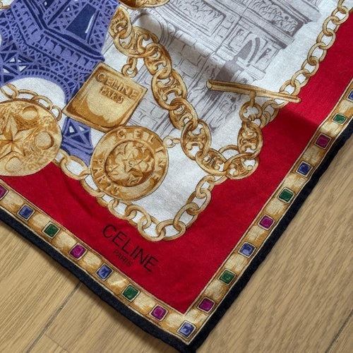 Celine Bandanas Thin Scarves