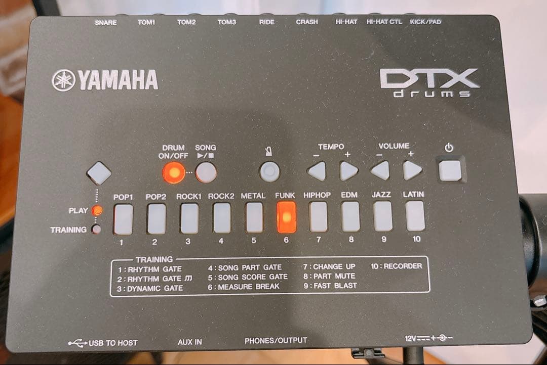 Yamaha Electronic Drums Dtx432Kupgs +Dtxpad Xp80