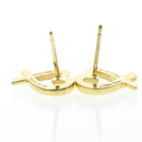 Tiffany Earrings (For Both Ears) K18 (K18Yg)
