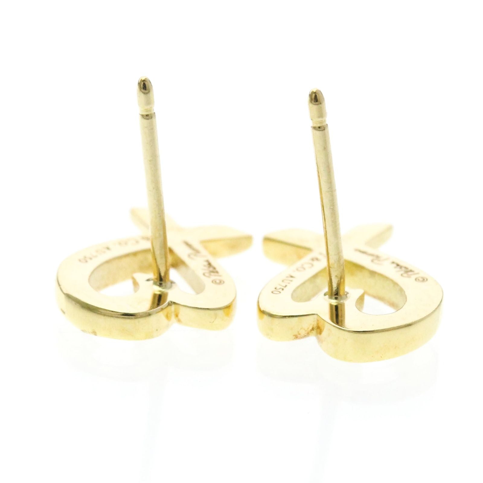 Tiffany Earrings (For Both Ears) K18 (K18Yg)