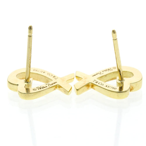 Tiffany Earrings (For Both Ears) K18 (K18Yg)