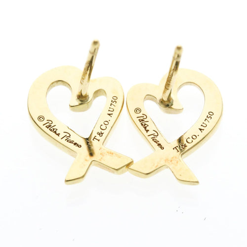 Tiffany Earrings (For Both Ears) K18 (K18Yg)