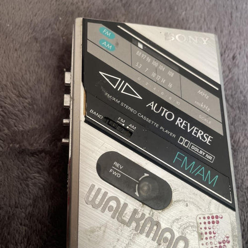 Cassette Tape Walkman Wm-F100