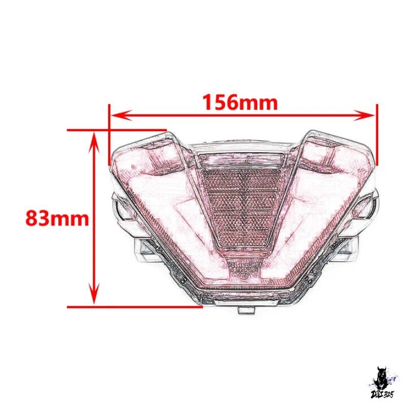 Light Winker Yamaha Mt-07 2018-2023 Led