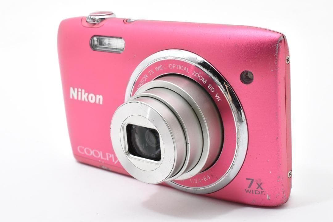 Nikon Compact Digital Cameras Coolpix S3500 1053