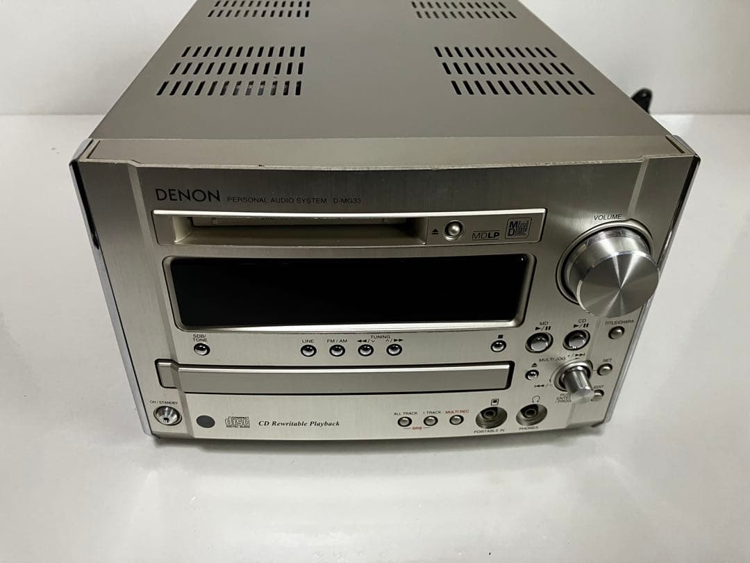 Denon Mini Component Systems Cd Md D-Mg33