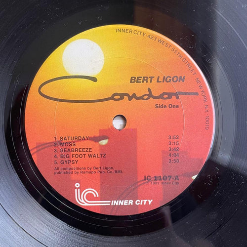 Western Music Bert Ligon Jazz Lp