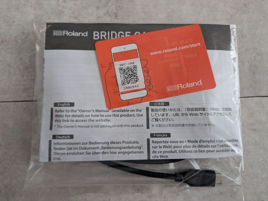 Roland Audio Interfaces Bridge Cast One