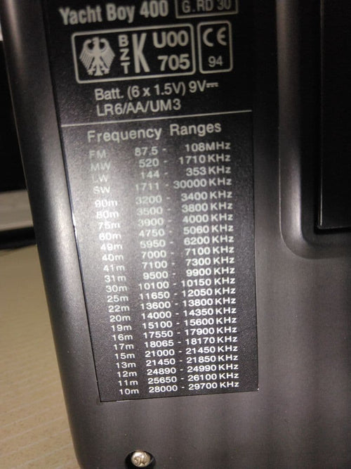 Radios Radio Cassette Players Grundig Yacht Boy 400