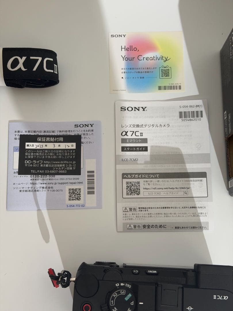 Mirrorless Interchangeable Lips Sony 7C Ii