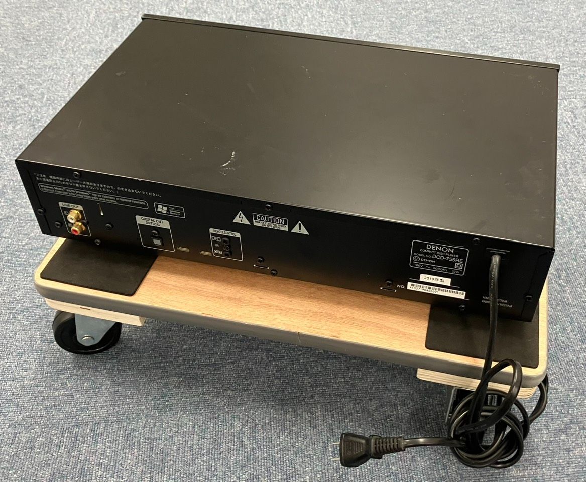Denon Cd Sacd Player F029-Sa4-299 Compact Disc Dcd-755Re 2019