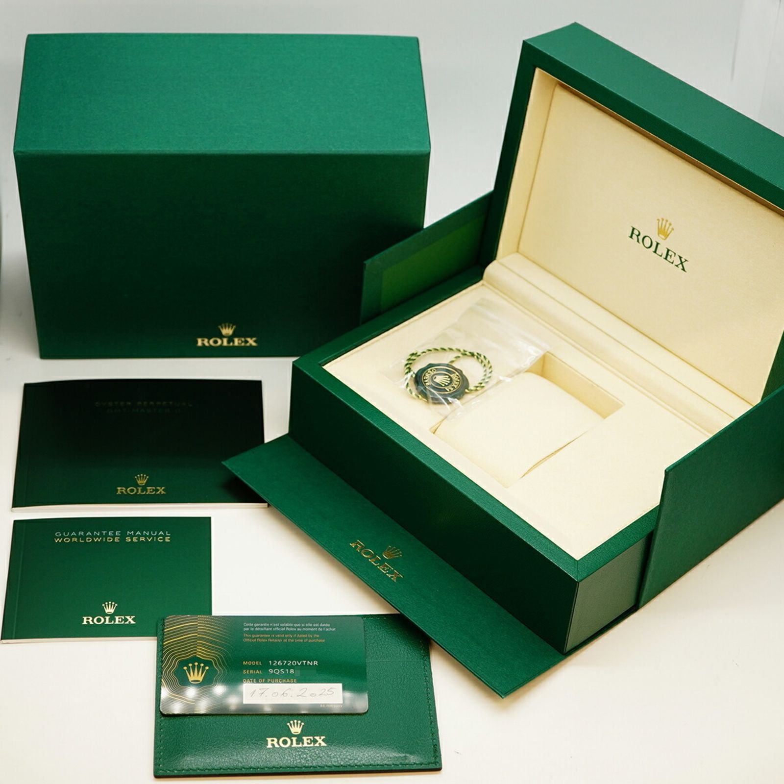 Rolex Automatic Winding Clock Gmt 2 126720Vtnr