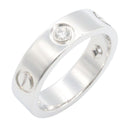 Cartier Ring 3Pd B4032500 K18Wg Used A