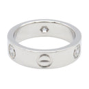 Cartier Ring 3Pd B4032500 K18Wg Used A