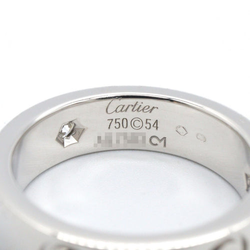 Cartier Ring 3Pd B4032500 K18Wg Used A