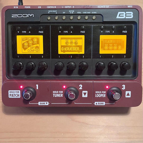 Zoom Base Effector B3 Ac