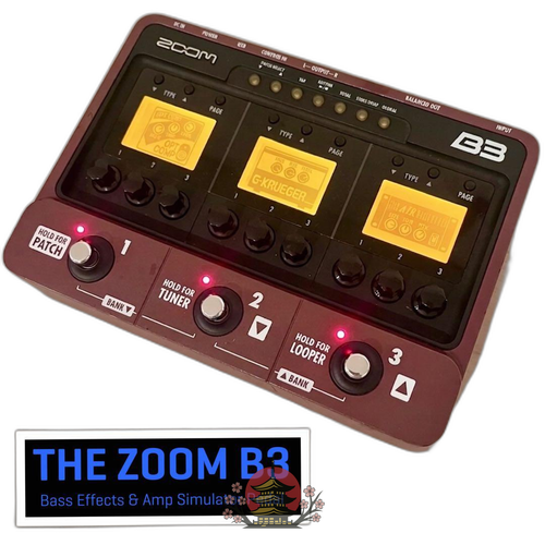 Zoom Base Effector B3 Ac