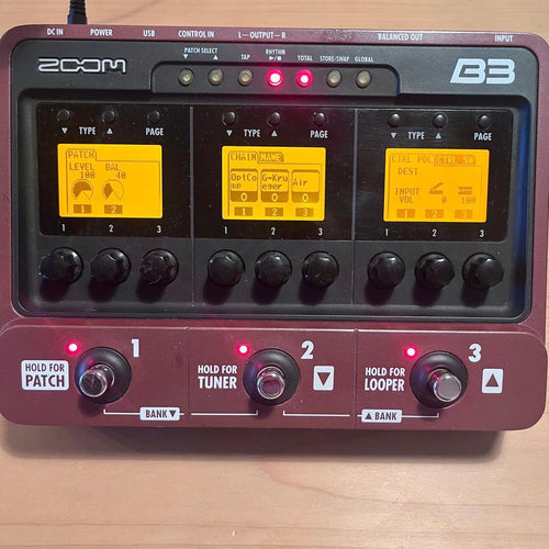 Zoom Base Effector B3 Ac