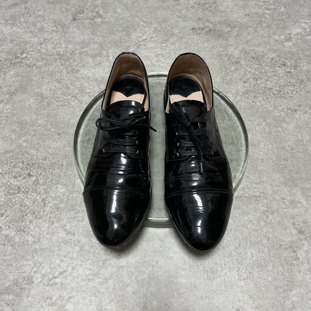 Miu Loafers Dress Shoes Miumiu 37 Blk