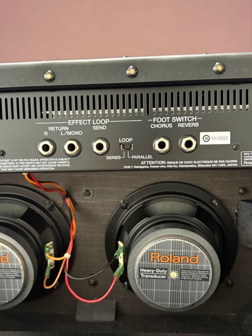 Roland Guitar Amplifiers Jazz Chorus Jc-22