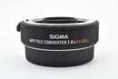 Sigma Lens (Single Focus) 1.4X Apo Ex Dg Arym5828 #33