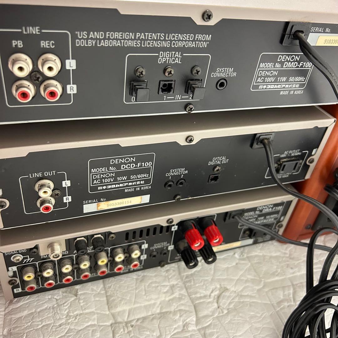 Denon Mini Component Systems F100