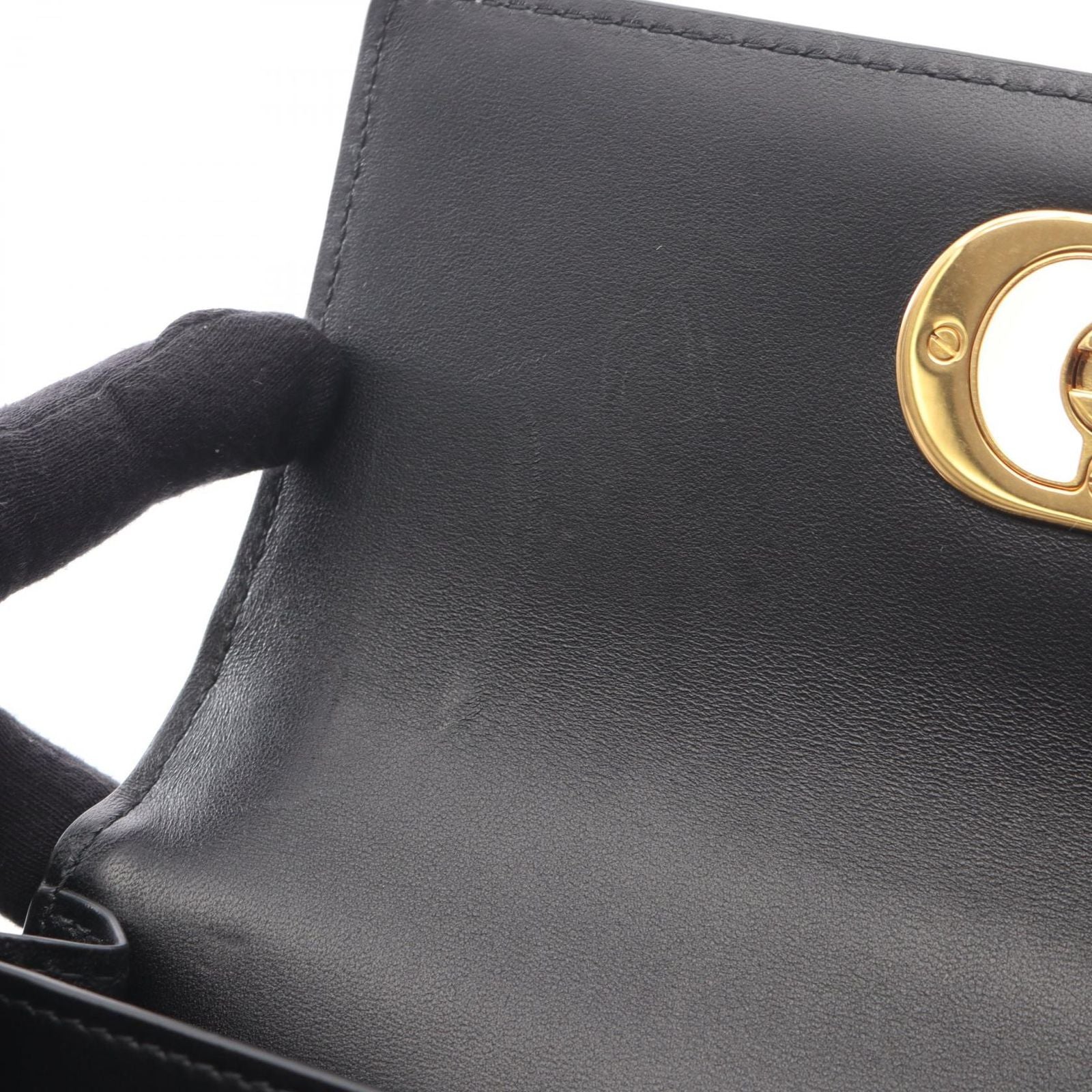 Christian Dior Shoulder Bag Miss Caro S5169Udax Used A