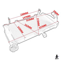 Engine Cooling Device Yamaha Yzf R3 R25 2015-2025