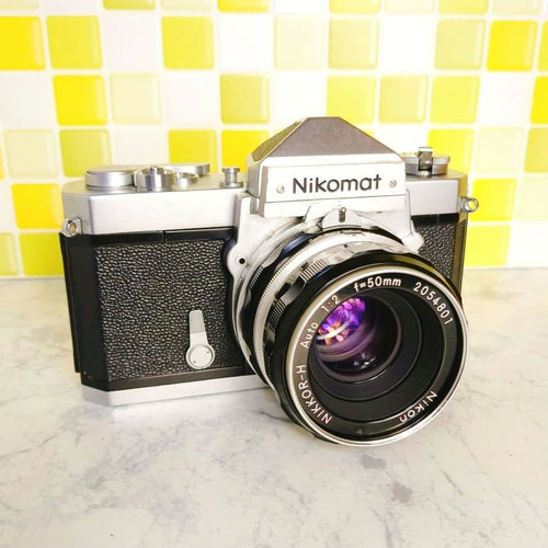 Nikomat Slr Cameras (Film) Ft Nikkor-H Auto F2