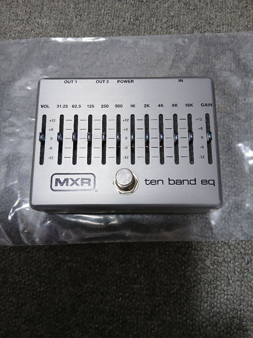 Guitar Effector Mxr M108S 10 Band Graphic Equalizer