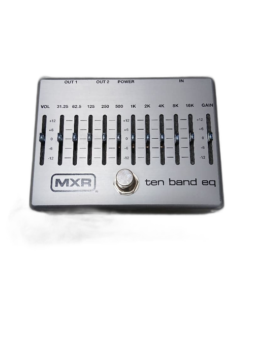 Guitar Effector Mxr M108S 10 Band Graphic Equalizer