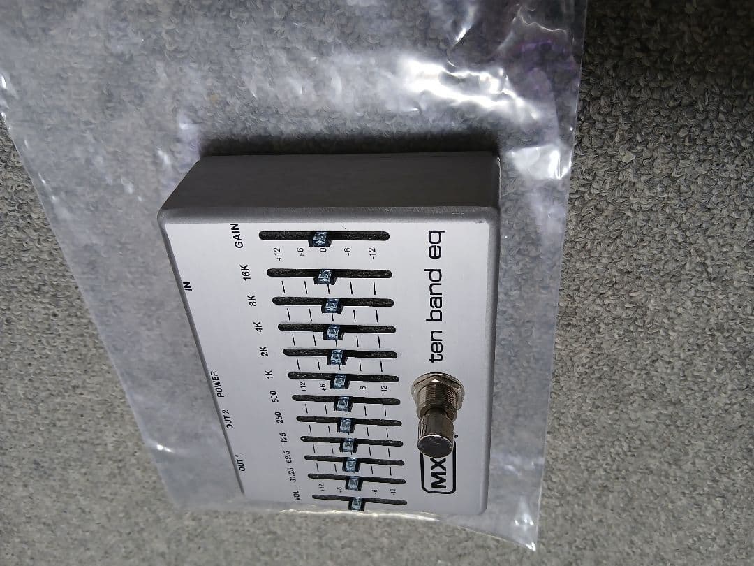 Guitar Effector Mxr M108S 10 Band Graphic Equalizer