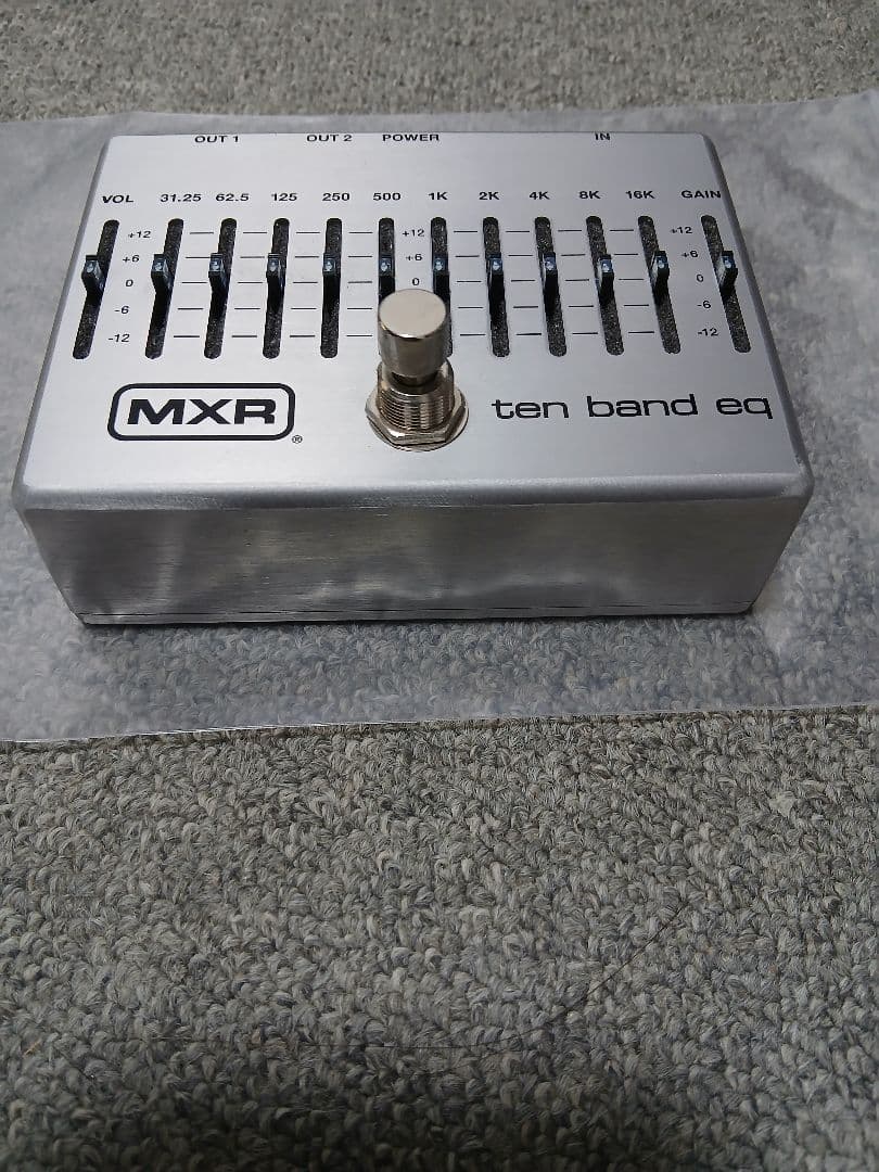 Guitar Effector Mxr M108S 10 Band Graphic Equalizer