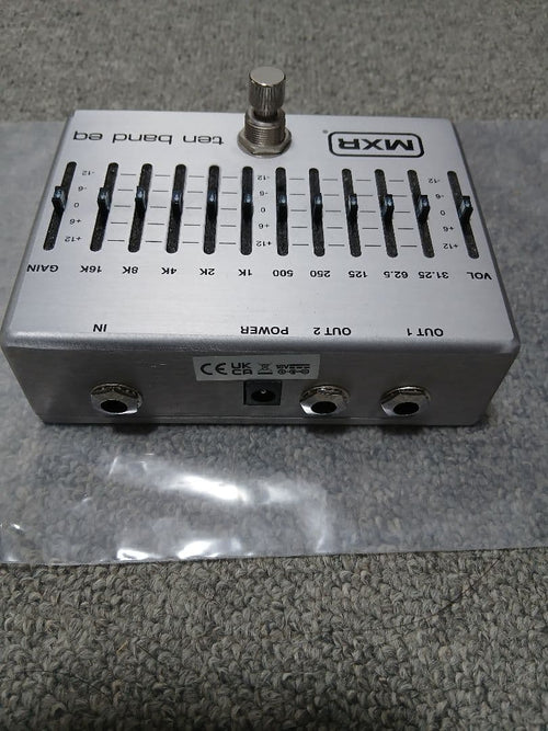Guitar Effector Mxr M108S 10 Band Graphic Equalizer