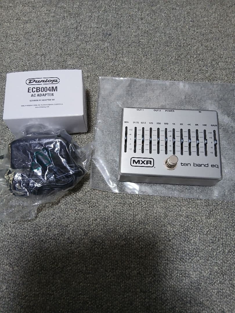Guitar Effector Mxr M108S 10 Band Graphic Equalizer