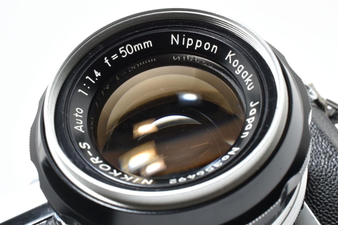Nikon Slr Camera (Film) F Nikkor-S Auto 50 F1.4