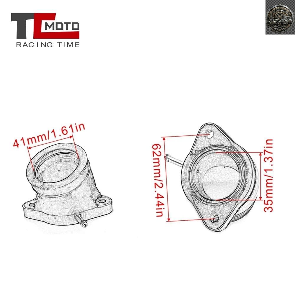 No Brand Others Motorcycle 4Pcs Carburetor Interface Adapter Yamaha Xs1100